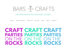 Tablet Screenshot of barsandcrafts.com